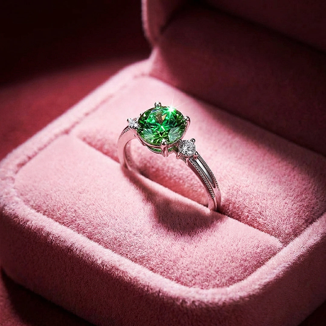 Round Cut Engagement Ring | Luxe2045