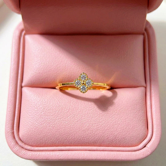 Clover Cluster Ring | Gold | Luxe2098