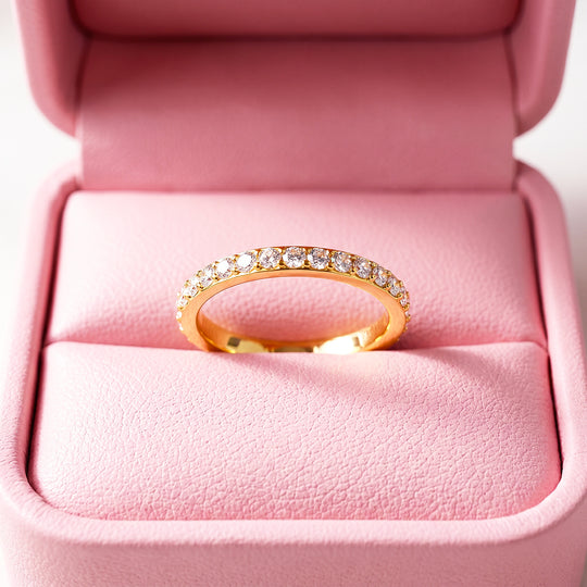 Eternity Diamond Simulant Ring | Luxe2101