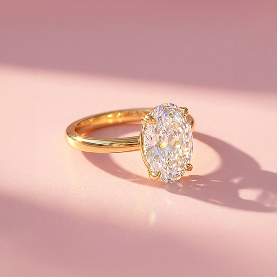 Oval Solitaire Four-Prong | Women&