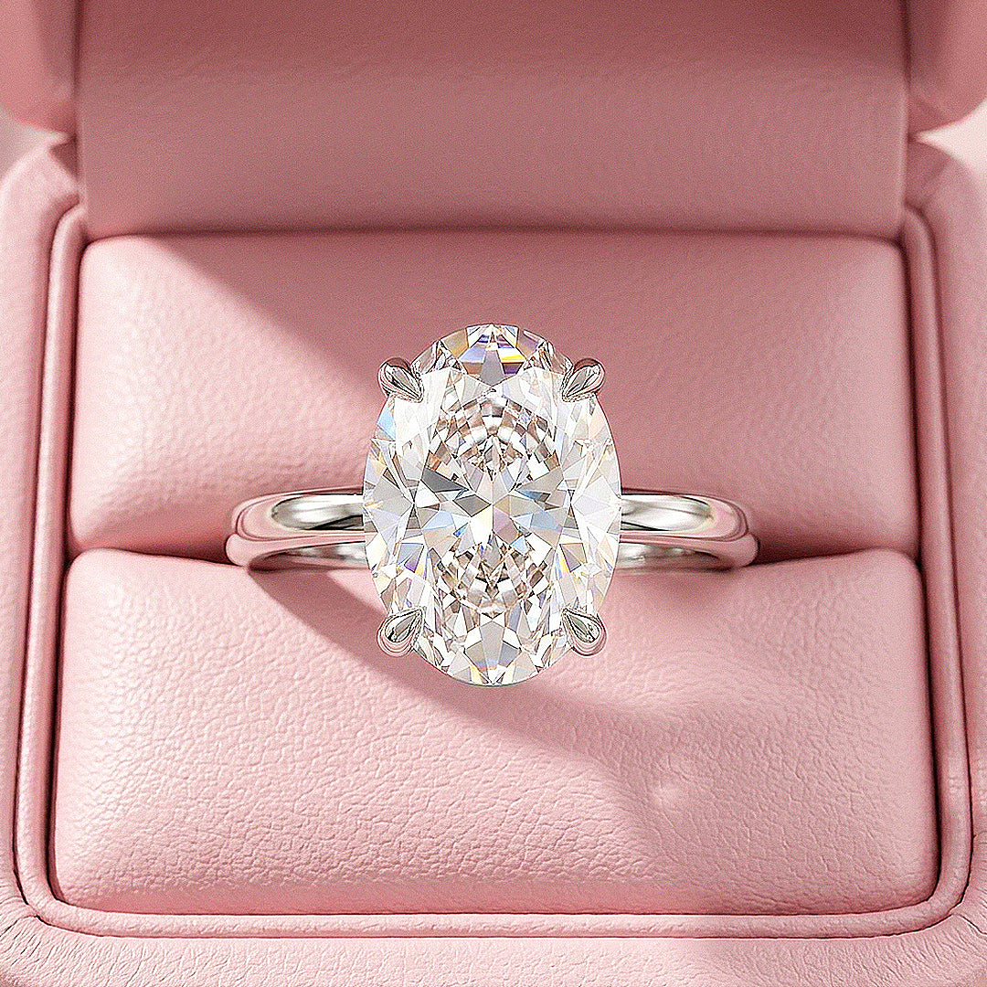 Oval Solitaire Four-Prong | Women&
