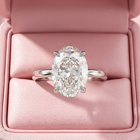 Oval Solitaire Four-Prong | Women&