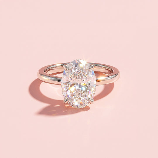 Oval Solitaire Four-Prong | Women&