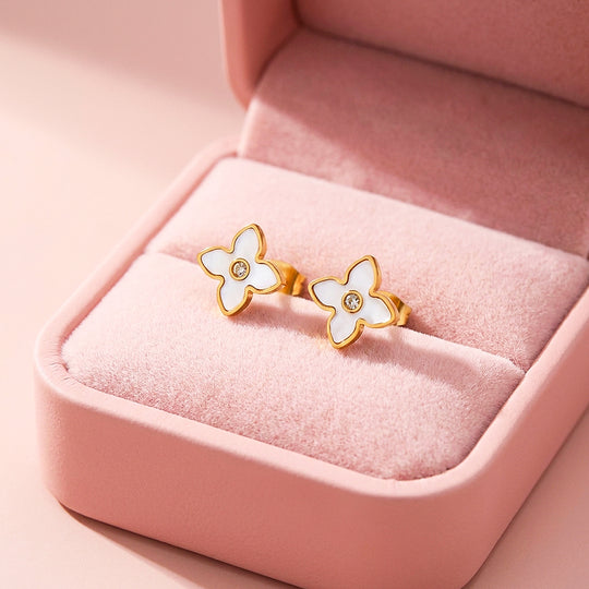 Clover Necklace &amp; Earrings Set | Luxe4532