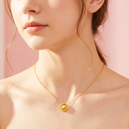 Four-Leaf Clover Pendant Necklace | Luxe4555