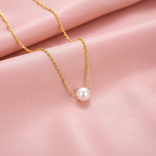 Pearl Cable Chain Necklace | Luxe4562