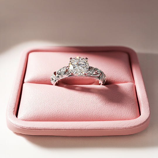 Round Brilliant Solitaire Engagement Ring | Luxe5184 - Rings | Singapore Jewellery, Wedding Rings &amp; Gifts | Same Day Delivery | Tiara.com.sg