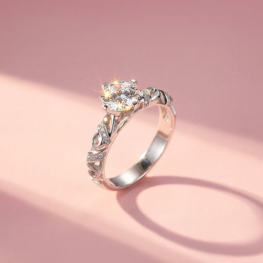 Round Brilliant Solitaire Engagement Ring | Luxe5184 - Rings | Singapore Jewellery, Wedding Rings &amp; Gifts | Same Day Delivery | Tiara.com.sg