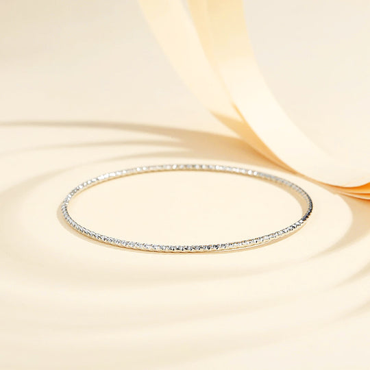 Diamond-Cut Gold Stacking Bangle Bracelet | Luxe6499 - bangle | Singapore Jewellery, Wedding Rings &amp; Gifts | Same Day Delivery | Tiara.com.sg