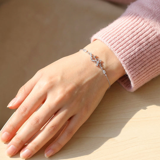Marquise Floral Chain Bracelet | Luxe6597