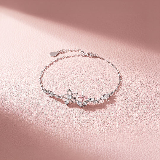 Marquise Floral Chain Bracelet | Luxe6597