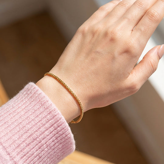 Box Chain Bracelet | Luxe6602