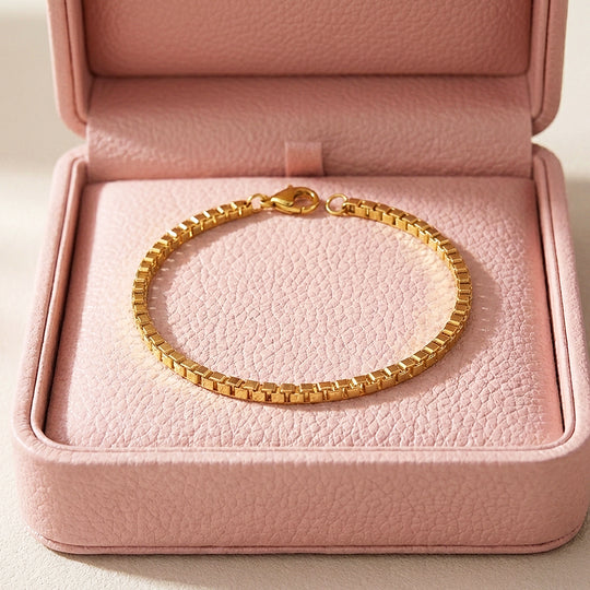 Box Chain Bracelet | Luxe6602