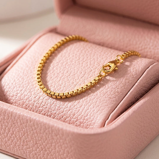 Box Chain Bracelet | Luxe6602