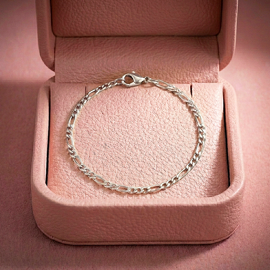 Figaro Chain Bracelet | Luxe6603