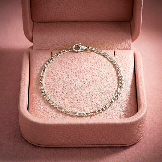 Figaro Chain Bracelet | Luxe6603