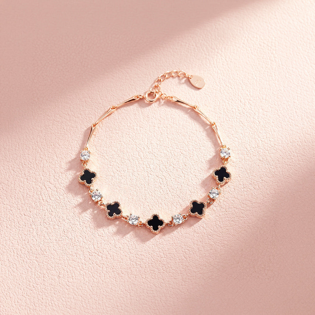 Black Clover Bracelet | Luxe6690