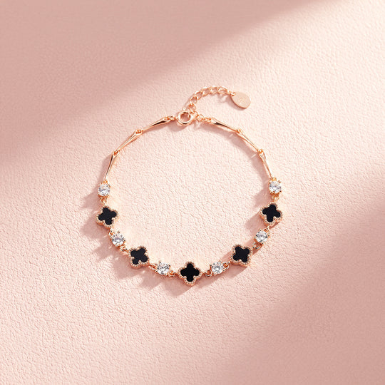 Black Clover Bracelet | Luxe6690