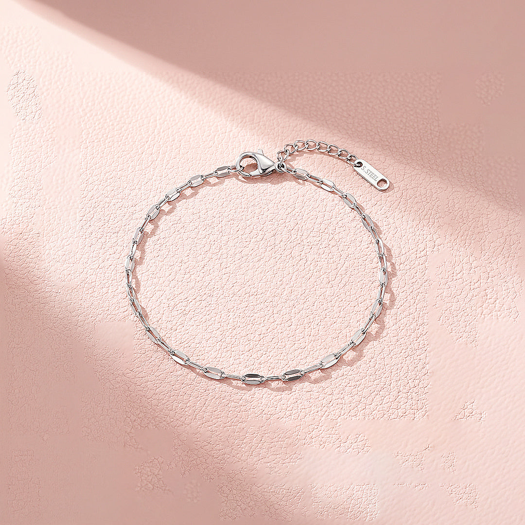 Mirror Link Chain Bracelet | Luxe6701