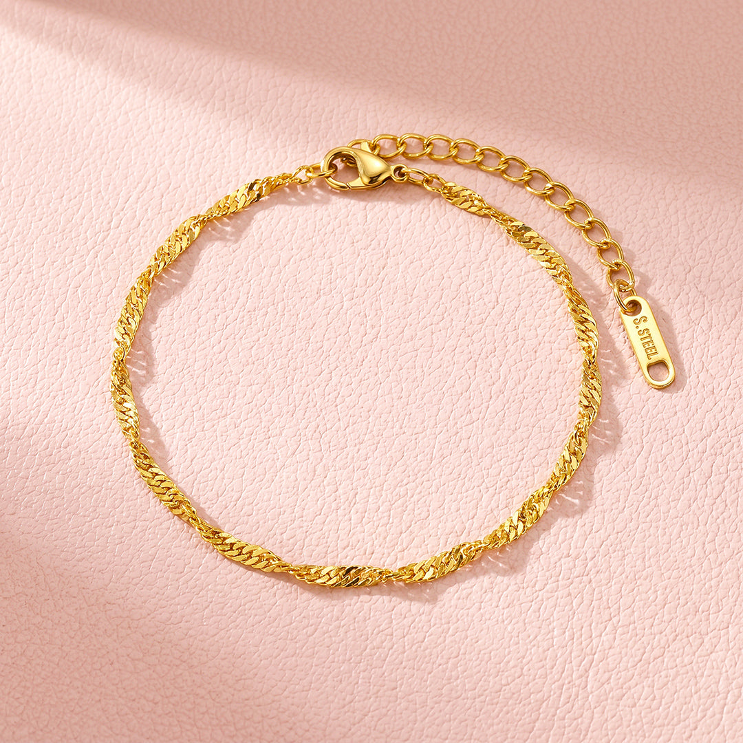 Twist Chain Bracelet | Luxe6703