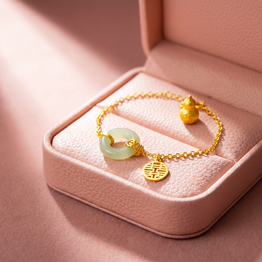 Double Happiness Pi Bracelet | Luxe6735