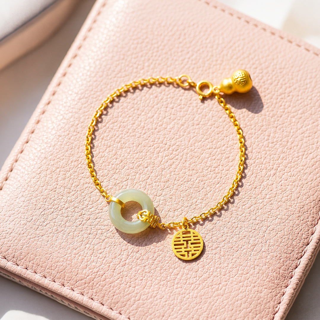 Double Happiness Pi Bracelet | Luxe6735