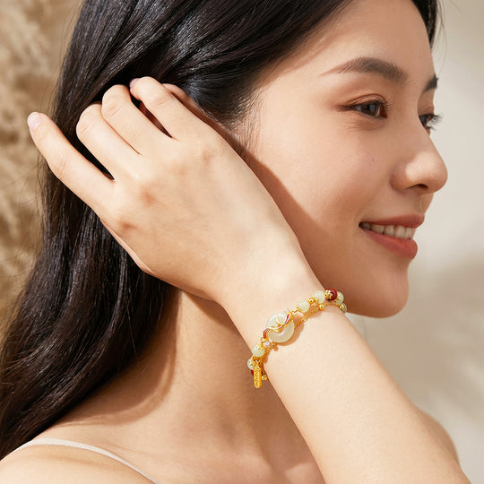 Koi Pi Jade Bracelet | Luxe6743