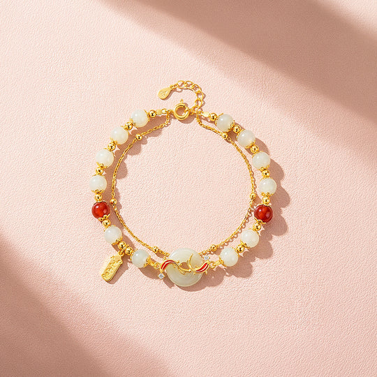 Koi Pi Jade Bracelet | Luxe6743
