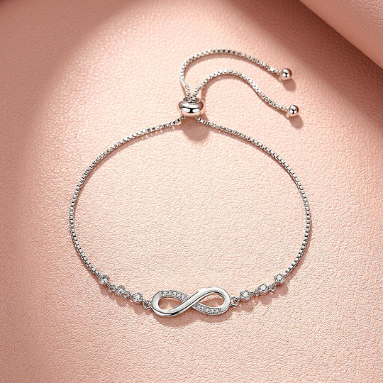 Infinity Slider Bracelet | Women&
