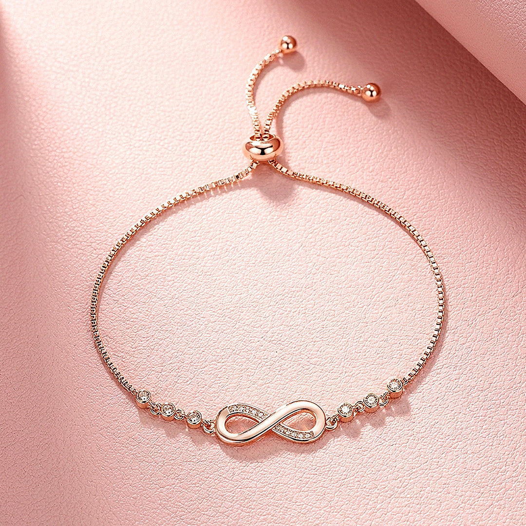 Infinity Slider Bracelet | Women&