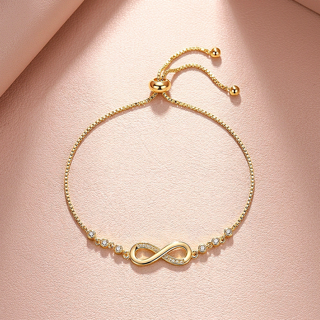 Infinity Slider Bracelet | Women&