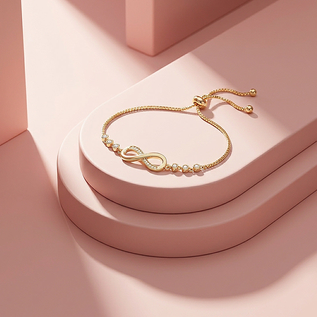 Infinity Slider Bracelet | Women&
