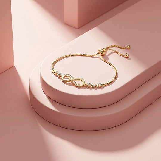 Infinity Slider Bracelet | Women&
