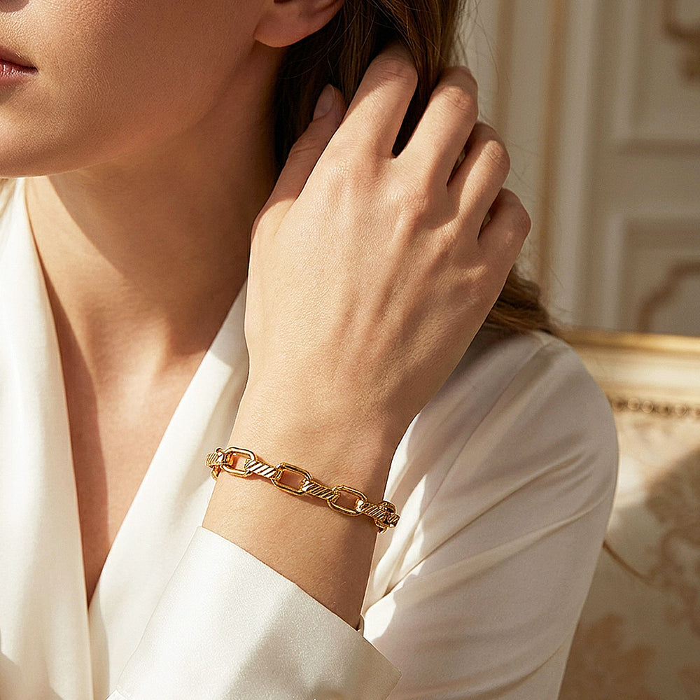 Link Chain Bracelet | Women's Bracelet | Luxe6759