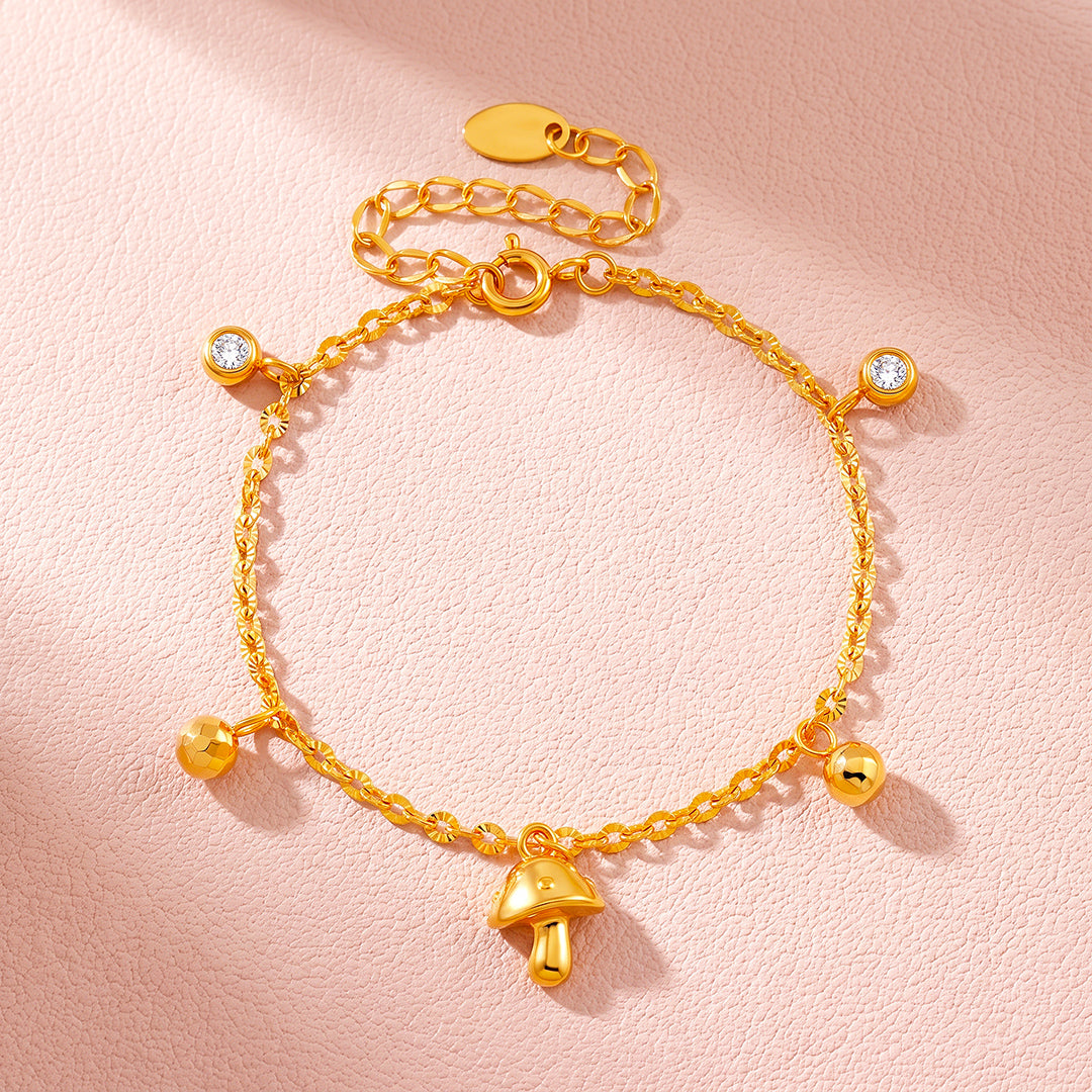 Mushroom Charm Bracelet | Women&