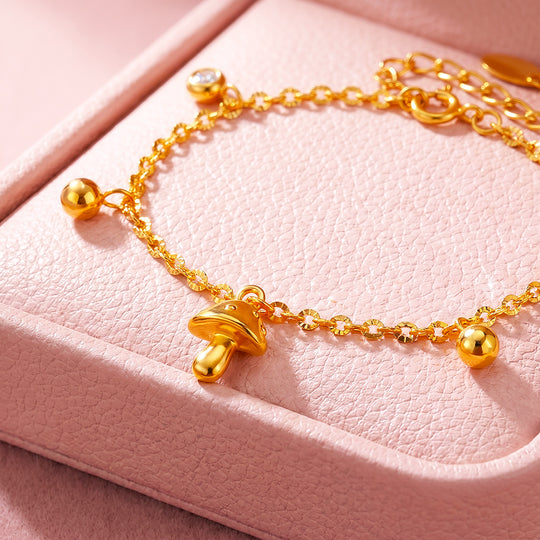 Mushroom Charm Bracelet | Women&