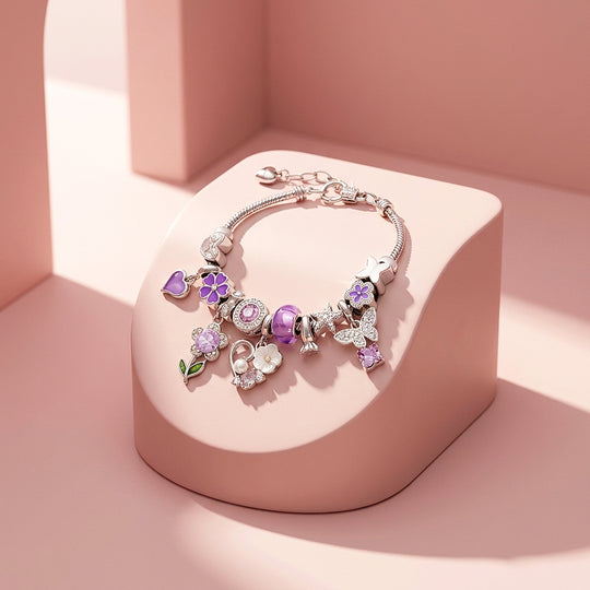 Enchanted Garden Charm Bracelet | Women&
