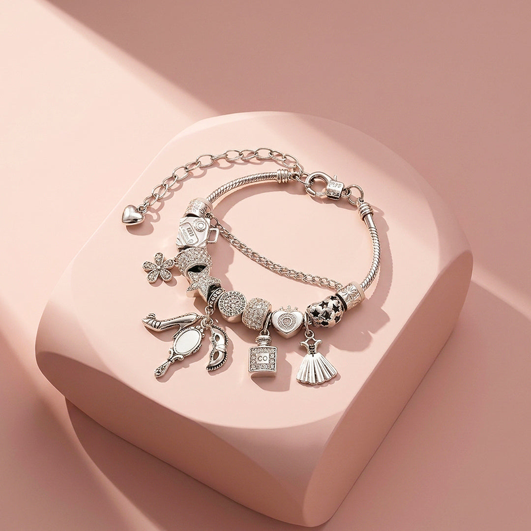 Midnight Masquerade Charm Bracelet | Women&