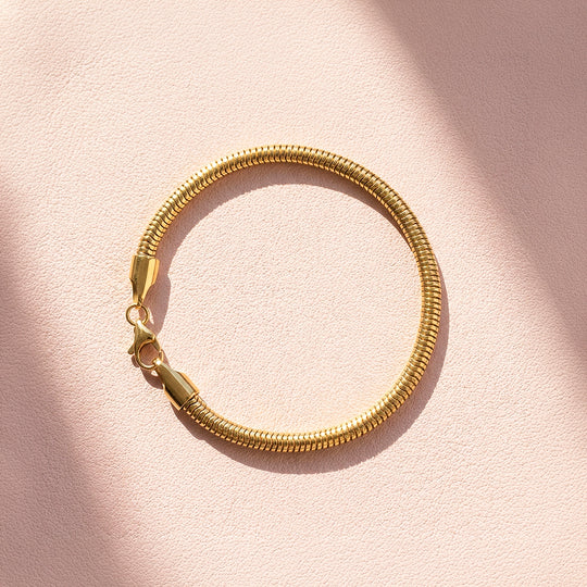 Thick Snake Chain Bracelet | Women&