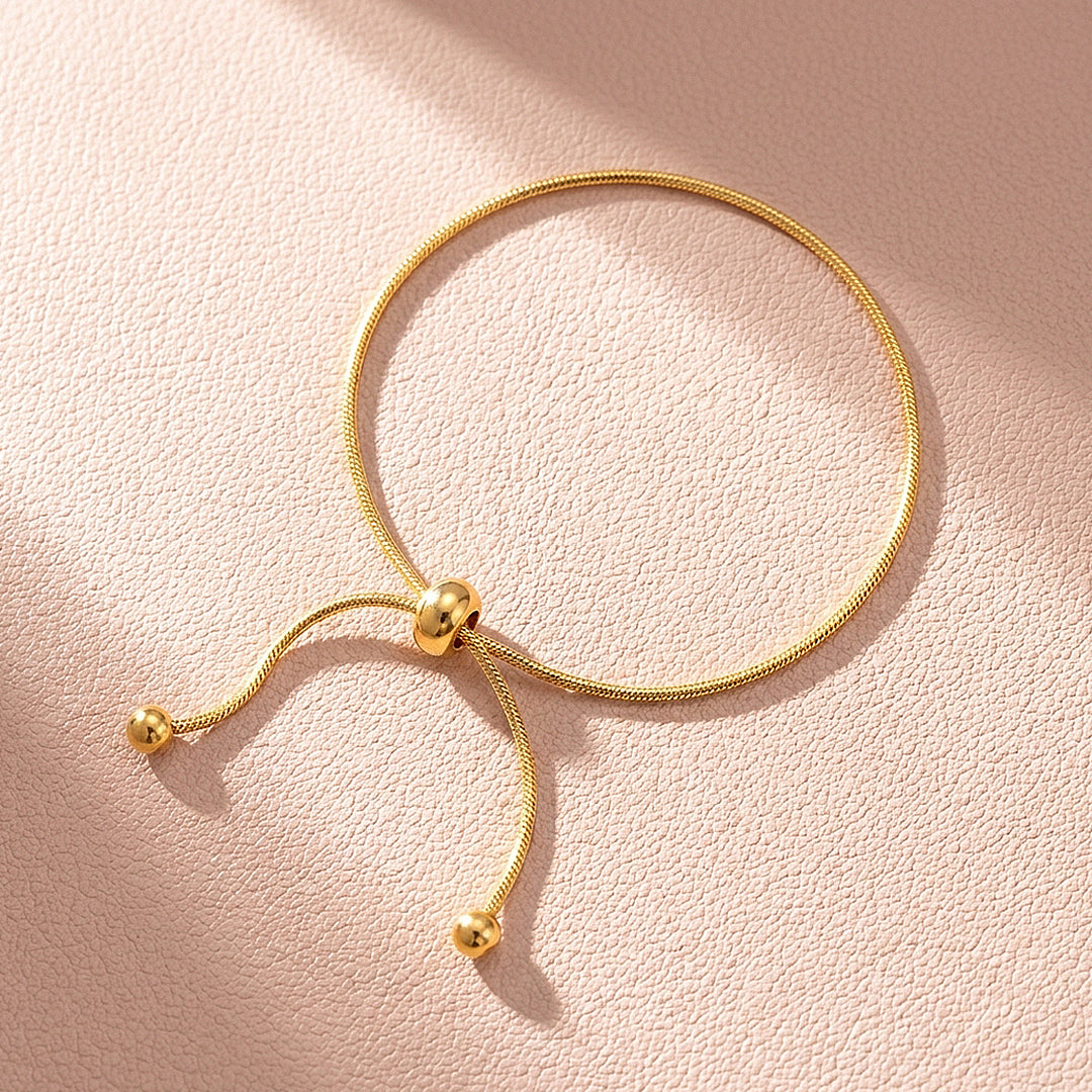 Adjustable Snake Chain Slider | Anklet | Luxe9227