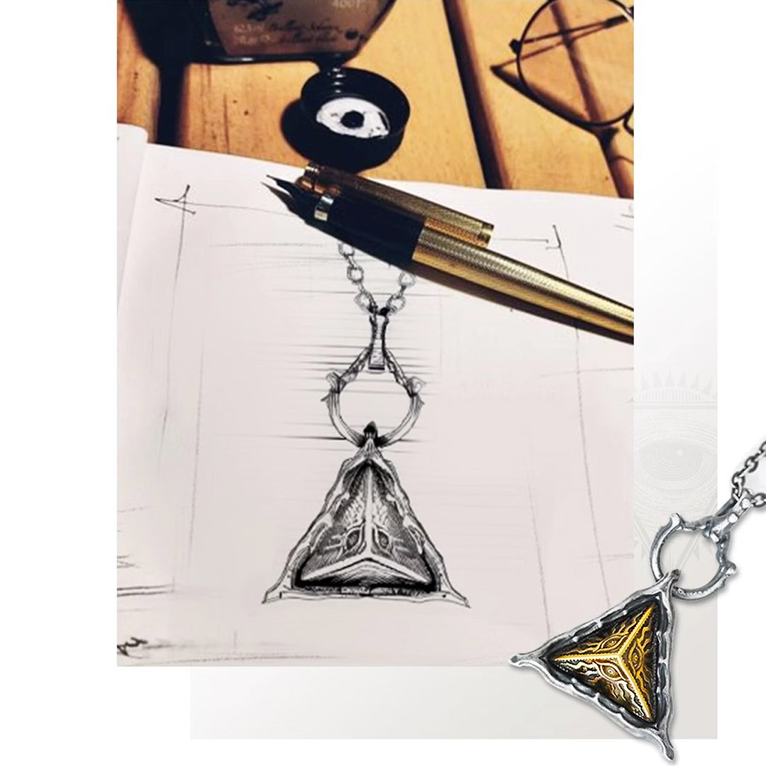 MN1055 - Eye of Horus - Necklace | Singapore Jewellery, Wedding Rings &amp; Gifts | Same Day Delivery | Tiara.com.sg