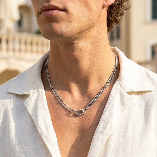Ring Bar Pendant | Men&