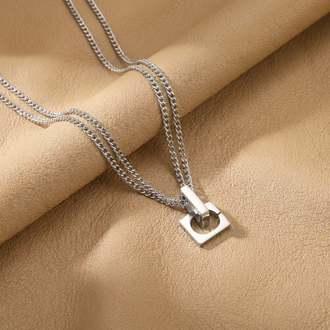 Ring Bar Pendant | Men&