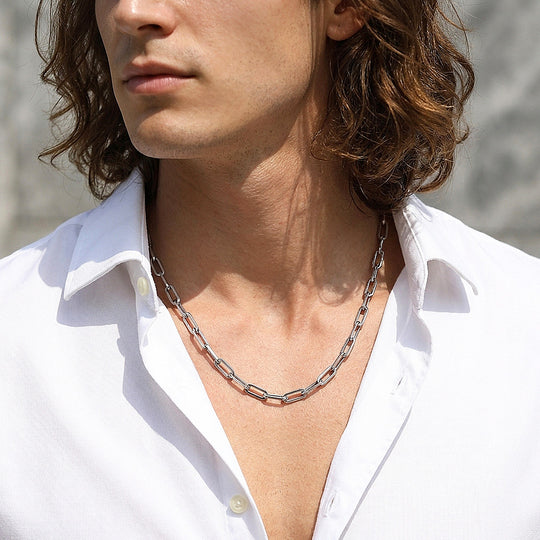 Paperclip Link Chain | Men&