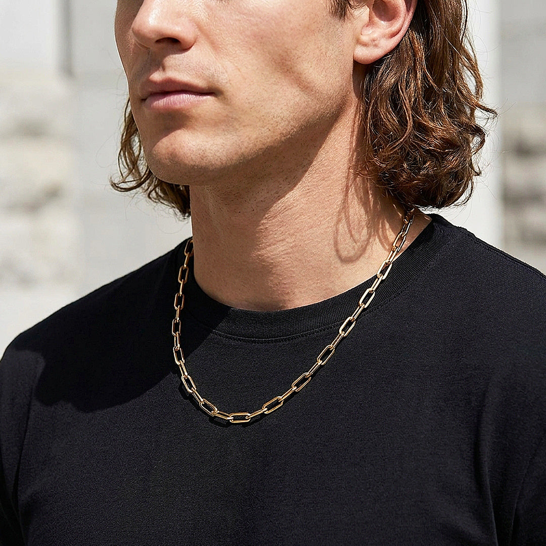 Paperclip Link Chain | Men&