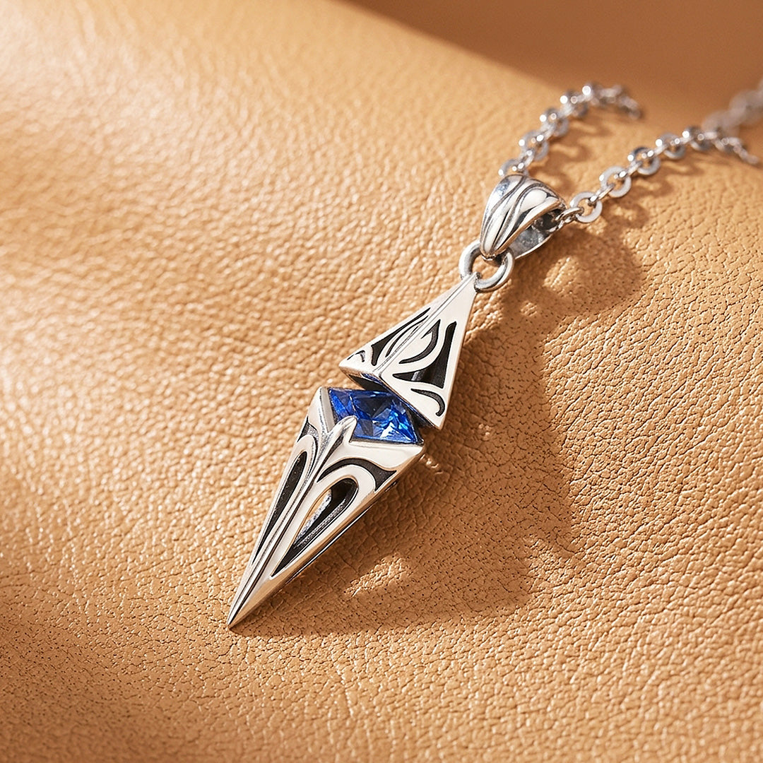 Starburst 3D Arrowhead Pendant | Men&