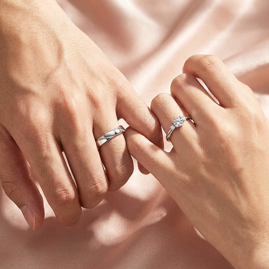 Meridian | Couple Rings