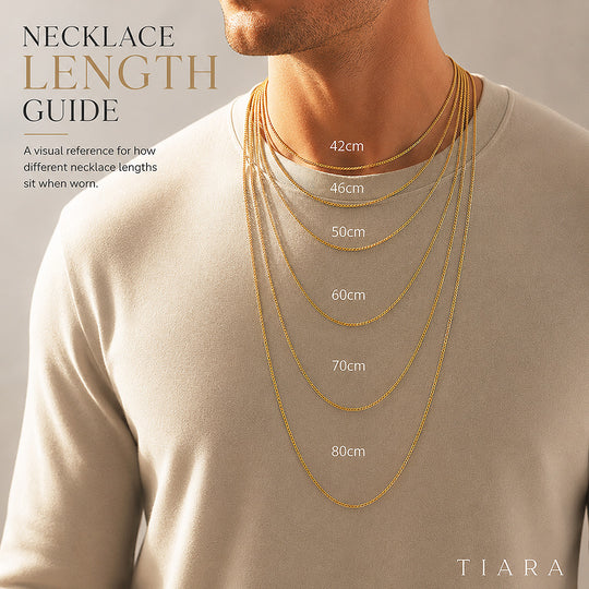 Layered Cable &amp; Curb Chain Toggle Necklace | Men&