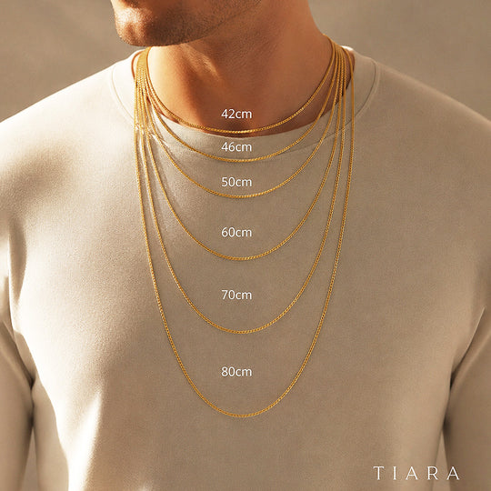 Box Link &amp; Tube Bead Chain | Men&