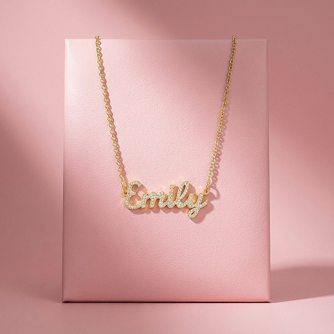Sparkling Name Necklace | Personalised Necklace | Nova1041